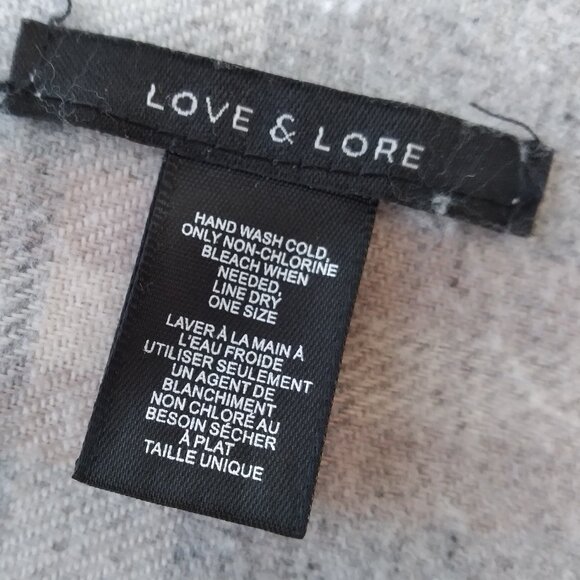 Long Elegant Scarf, Love & Lore - Picture 2 of 6